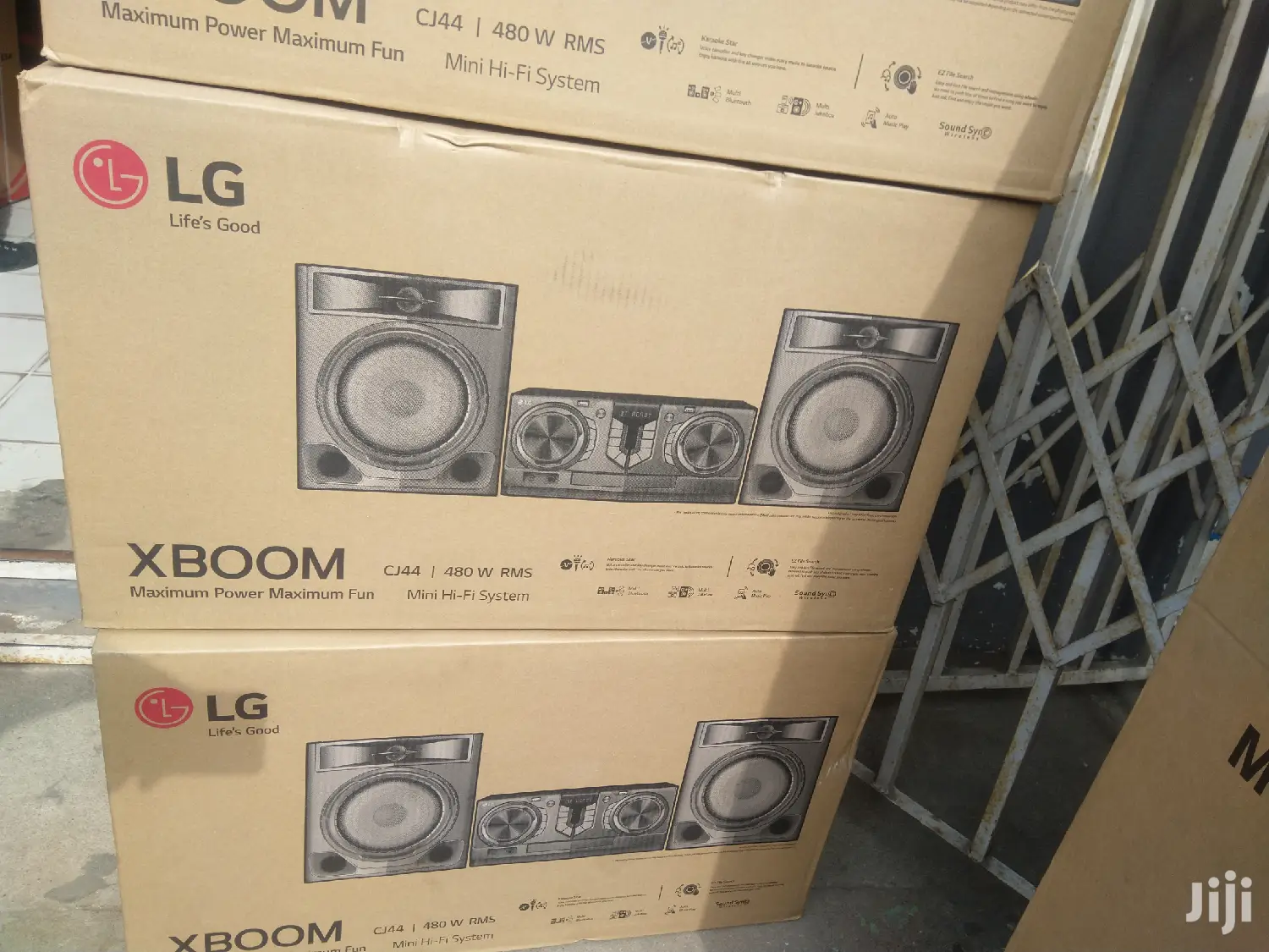 Lg Cj44 Xboom 480 Watts Bluetooth Sound System
