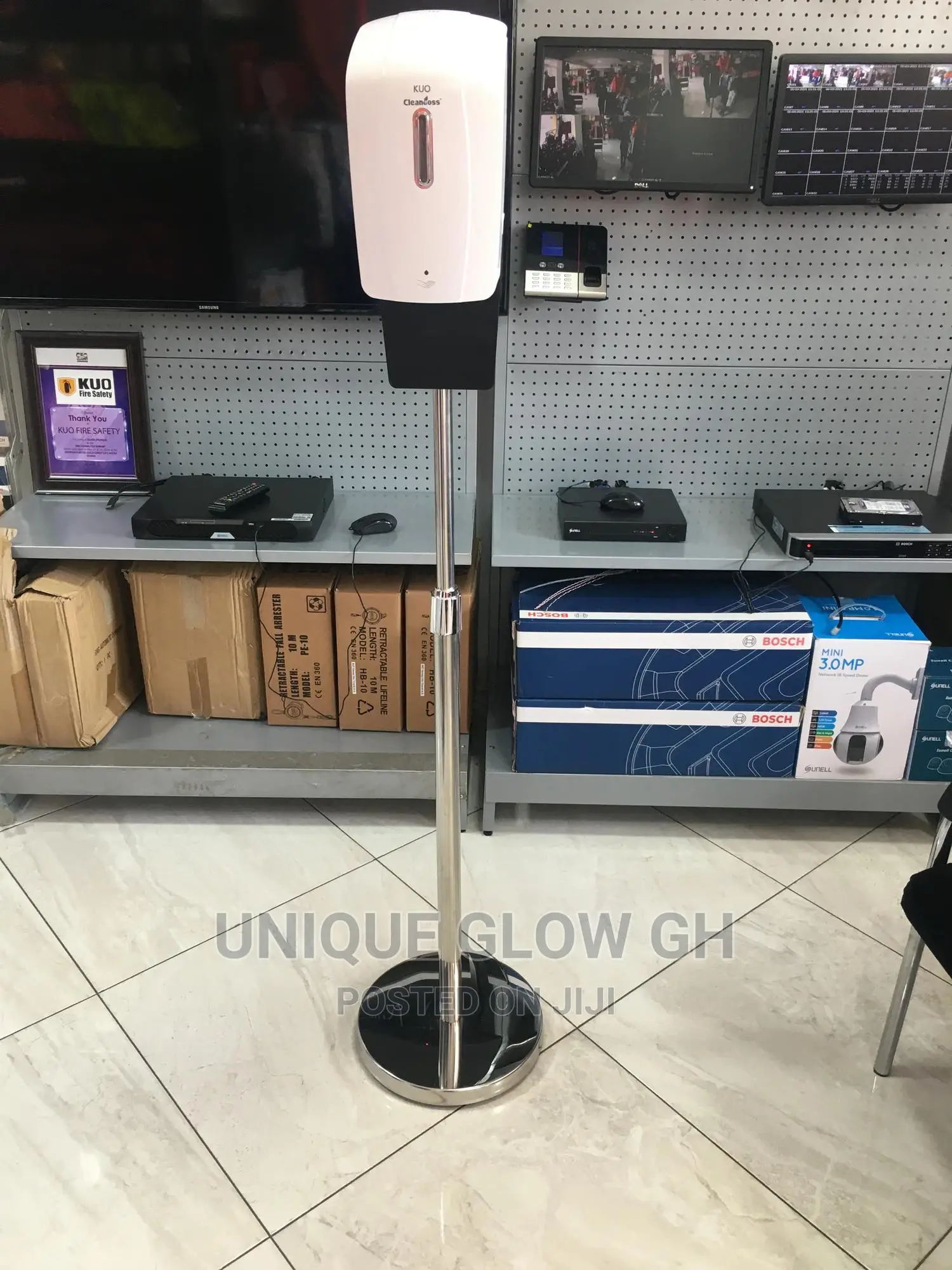 Automatic Sanitizer Dispenser With Durable Stand