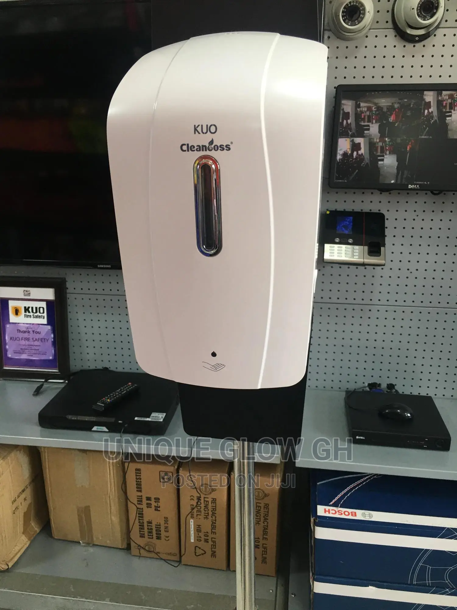 Automatic Sanitizer Dispenser With Durable Stand