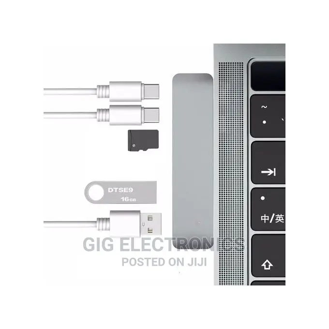 Type-C Hub Adapter for Macbook Pro With Two Usb-C Ports
