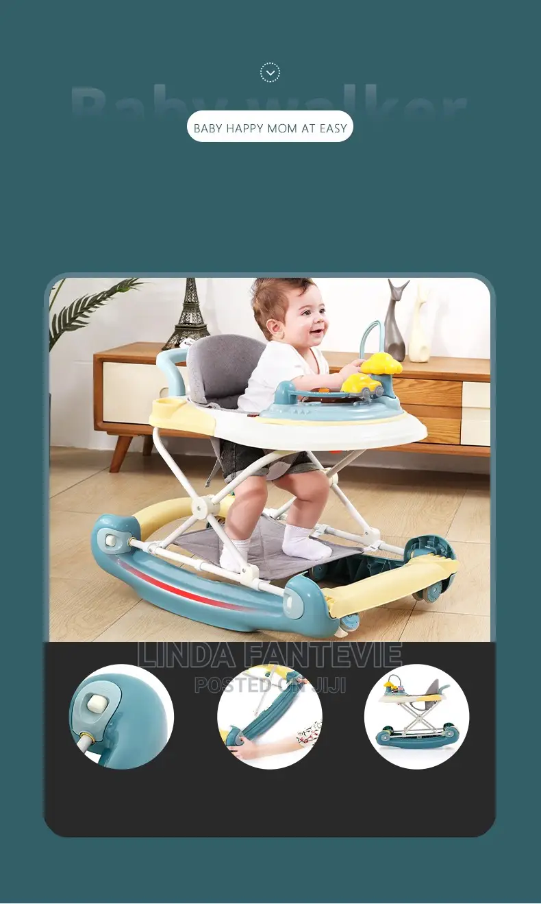 4 in 1 High Quality Walker and Rocker