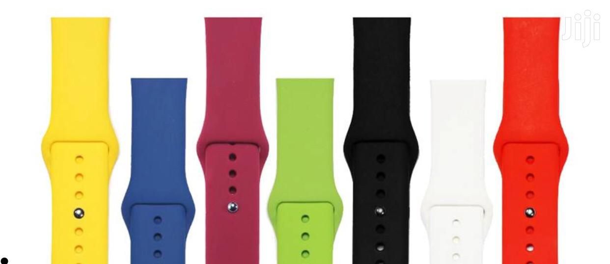 Silicone Strap Band for Apple Watch All Models and Sizes