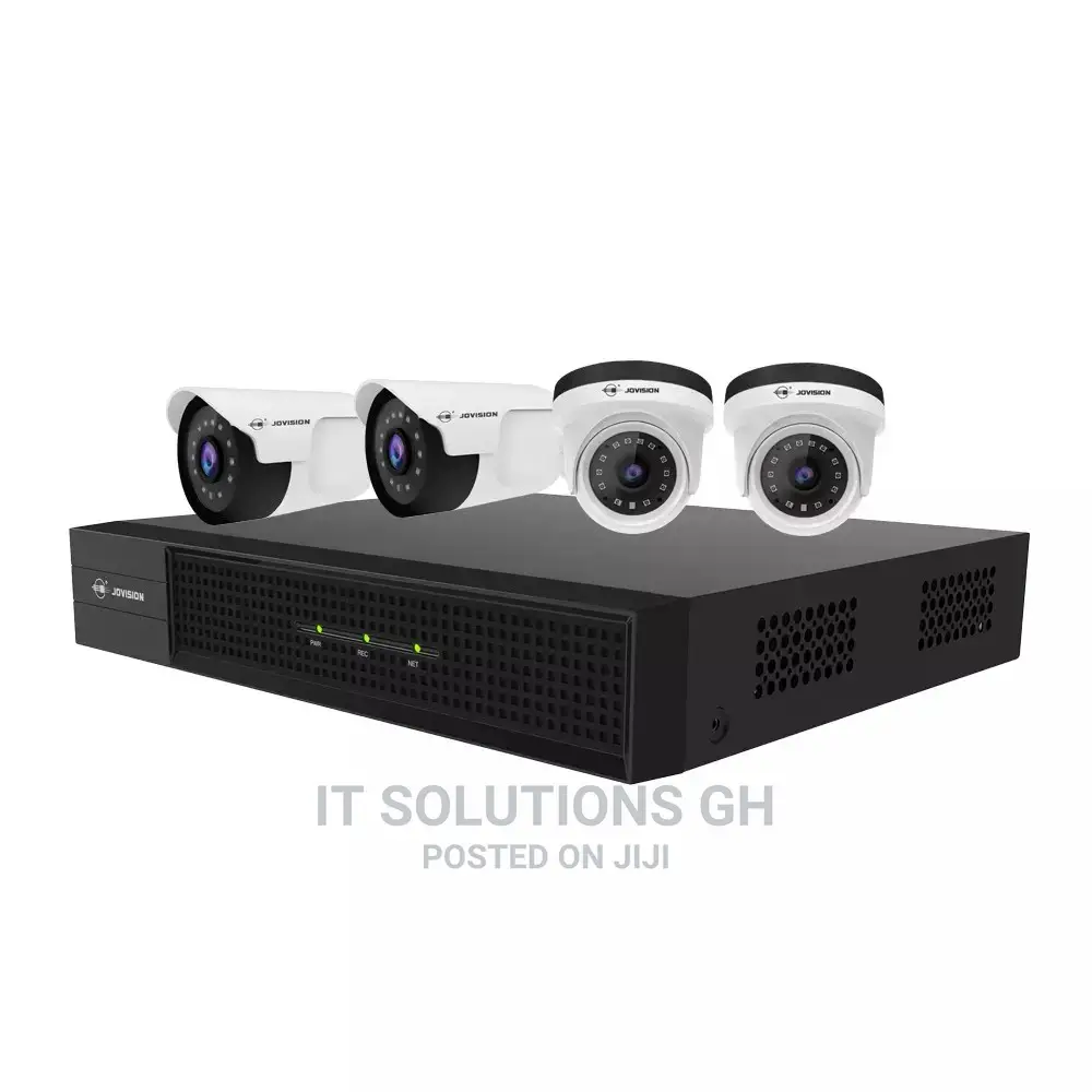 Jovision 4ch Complete With Audio and Colour Night Vision