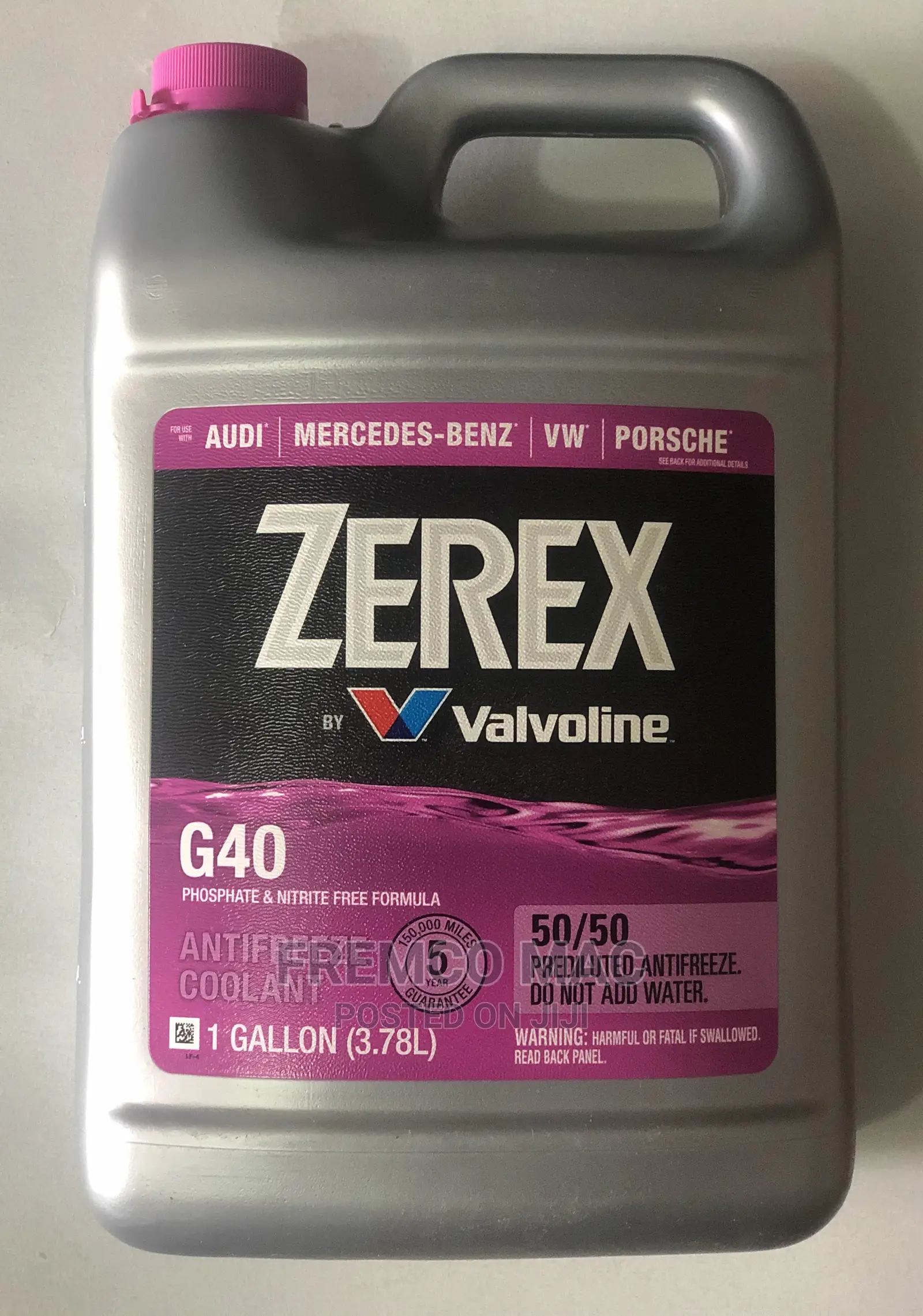 Coolant (Valvoline) ZEREX G40