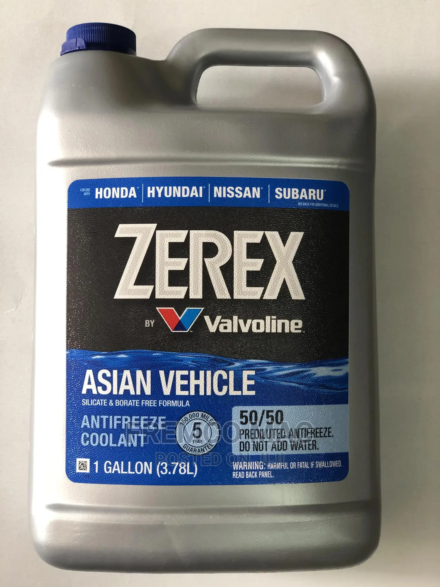 Coolant (Valvoline) ZEREX