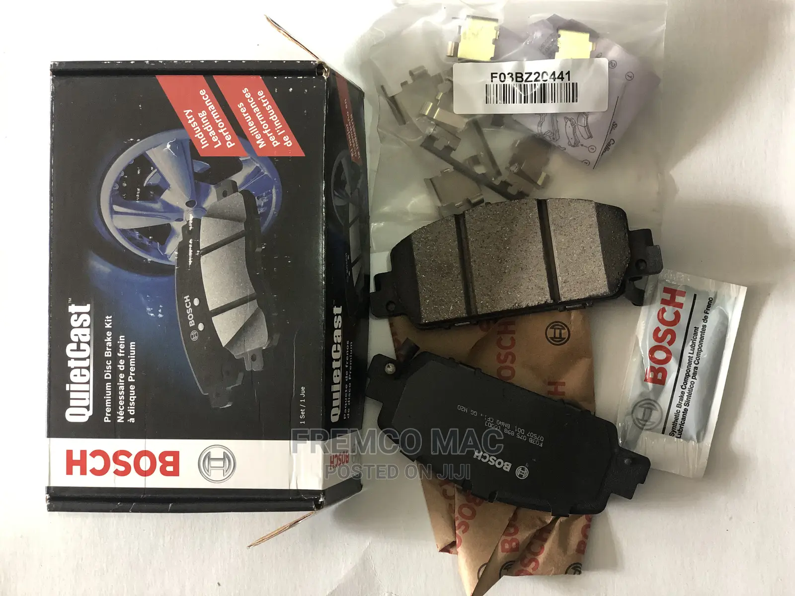 Brake Pad (Bosch) BC1654 [FRONT]