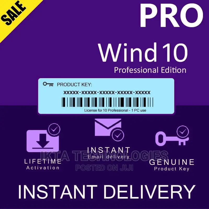 Windows 10 Pro Activation Key | Lifetime | Instant Delivery
