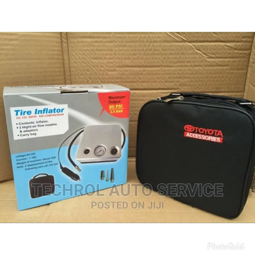 Portable Car Tyre Inflator/Pump