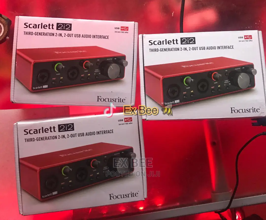 Focusrite 2i2 3rd Gen Studio Soundcard
