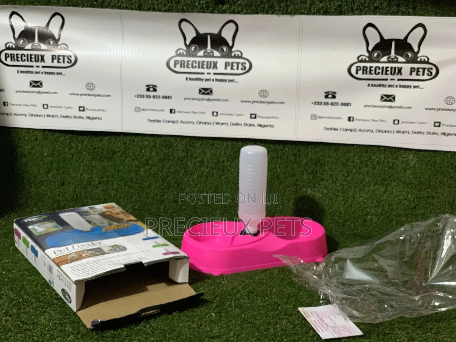 Dual Pet Feeder