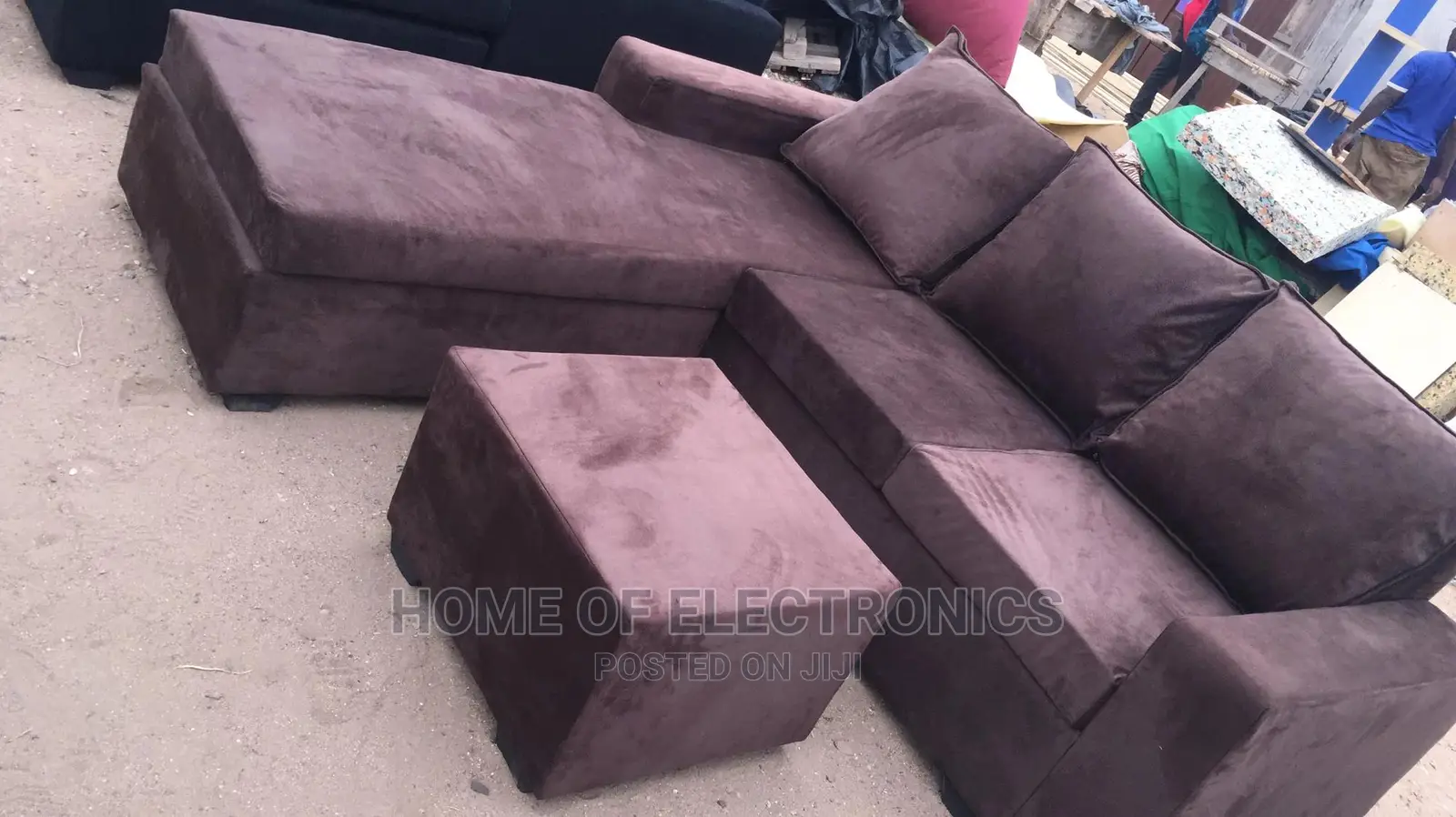 Different Beautiful Colors L Shaped Sofa Chair