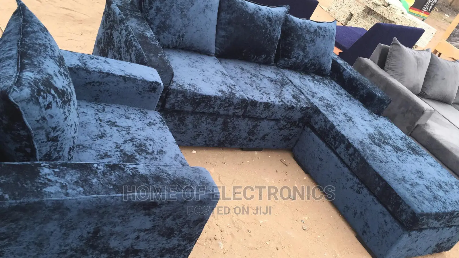 Different Beautiful Colors L Shaped Sofa Chair