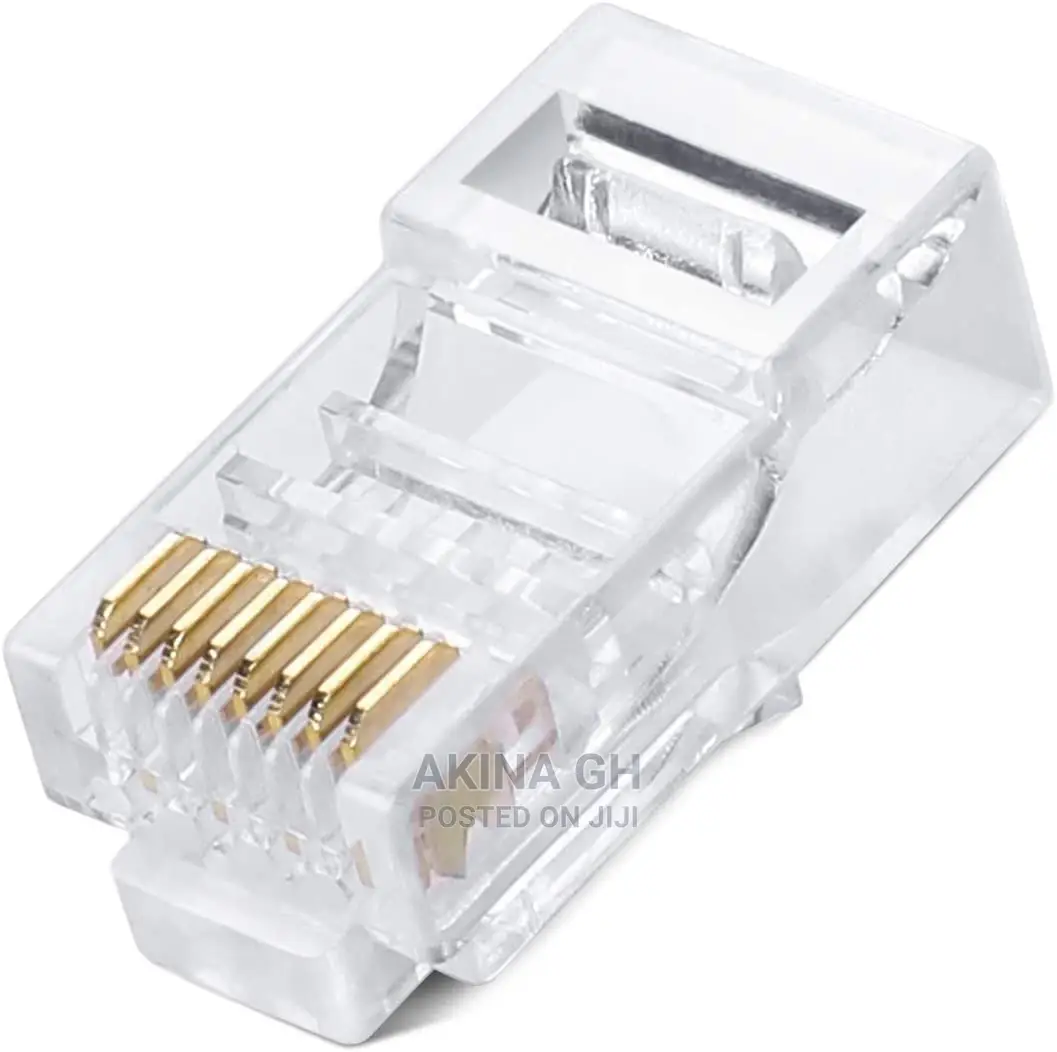 Rj45 Connectors Cat6 Crystal Head 100pcs
