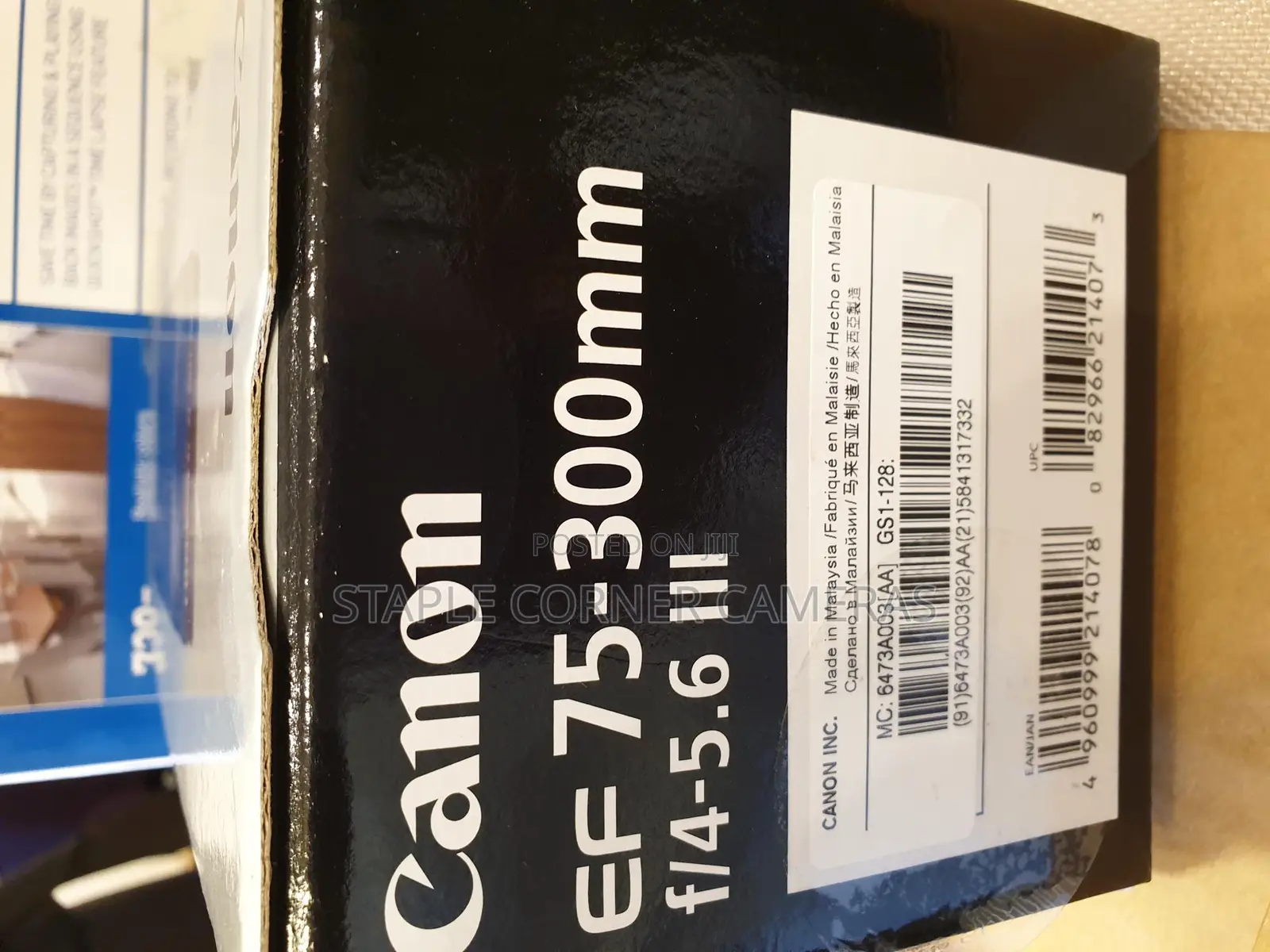 New Canon EF 75-300mm F/4-5.6 III Zoom Lens