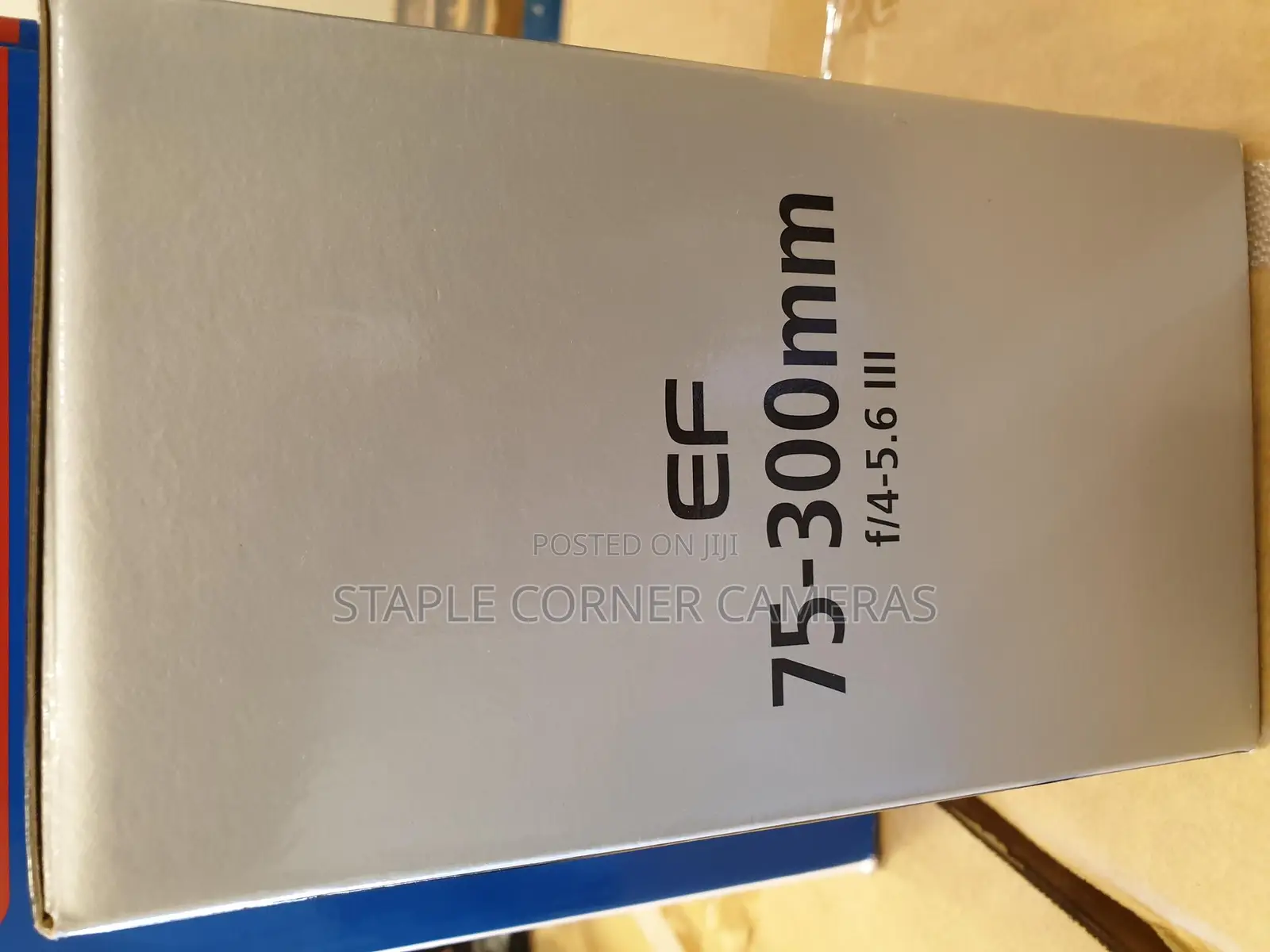 New Canon EF 75-300mm F/4-5.6 III Zoom Lens