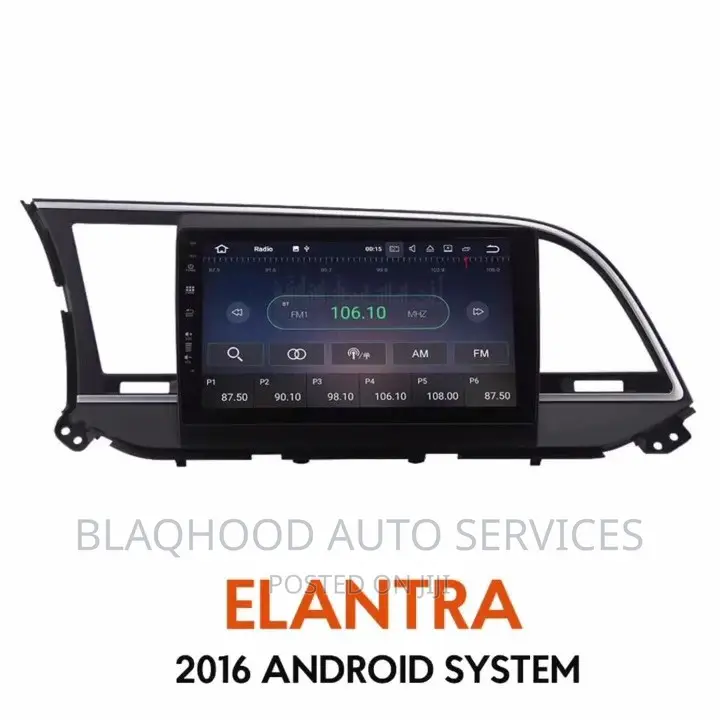 Hyundai Elantra 2016 Fullscreen Android Car System Available