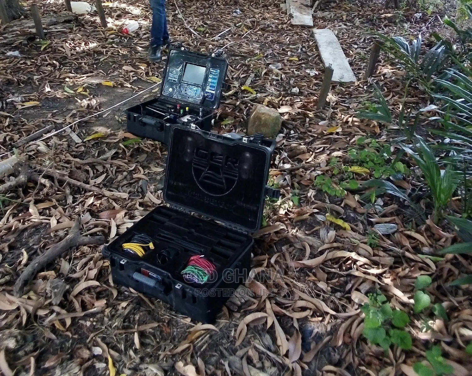 Underground Salt Water Detector