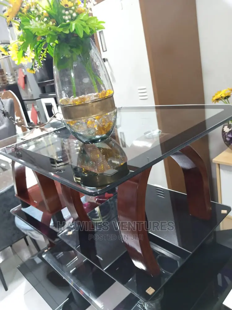 Square Glass Side Table