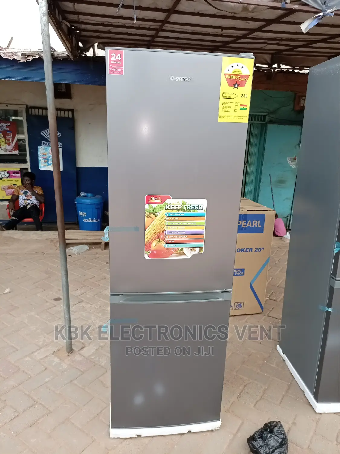 Chigo 260ltr Double Door Refrigerator