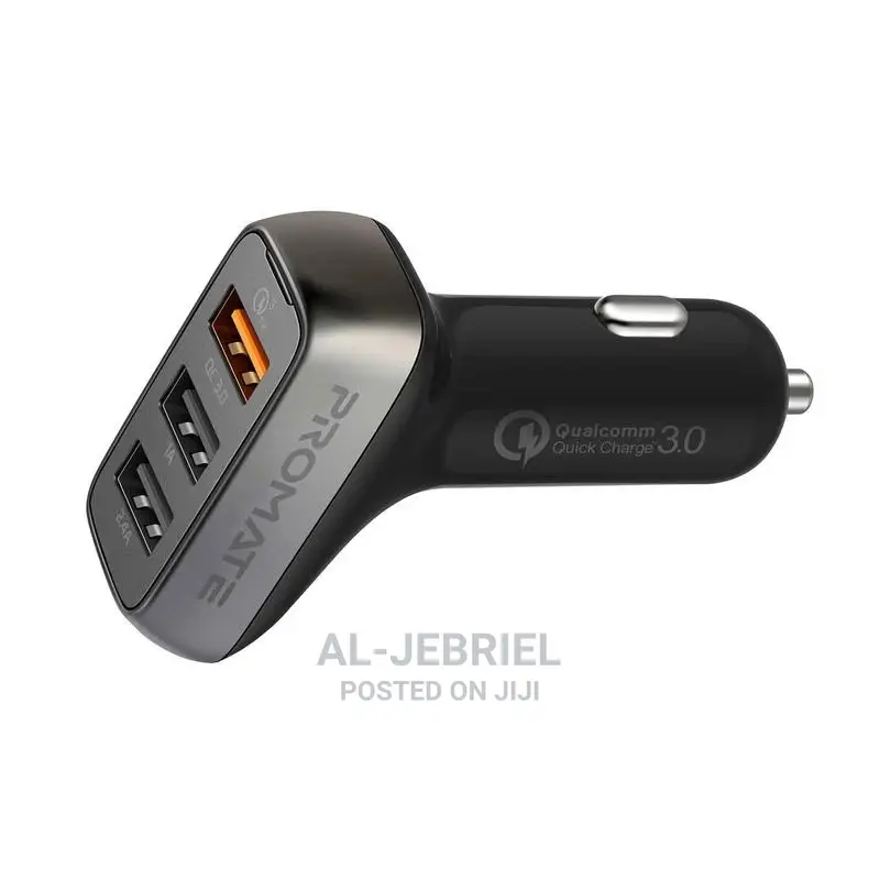 Promate Scud-35 – 35W Qualcomm QC3.0 With 3 USB Ports