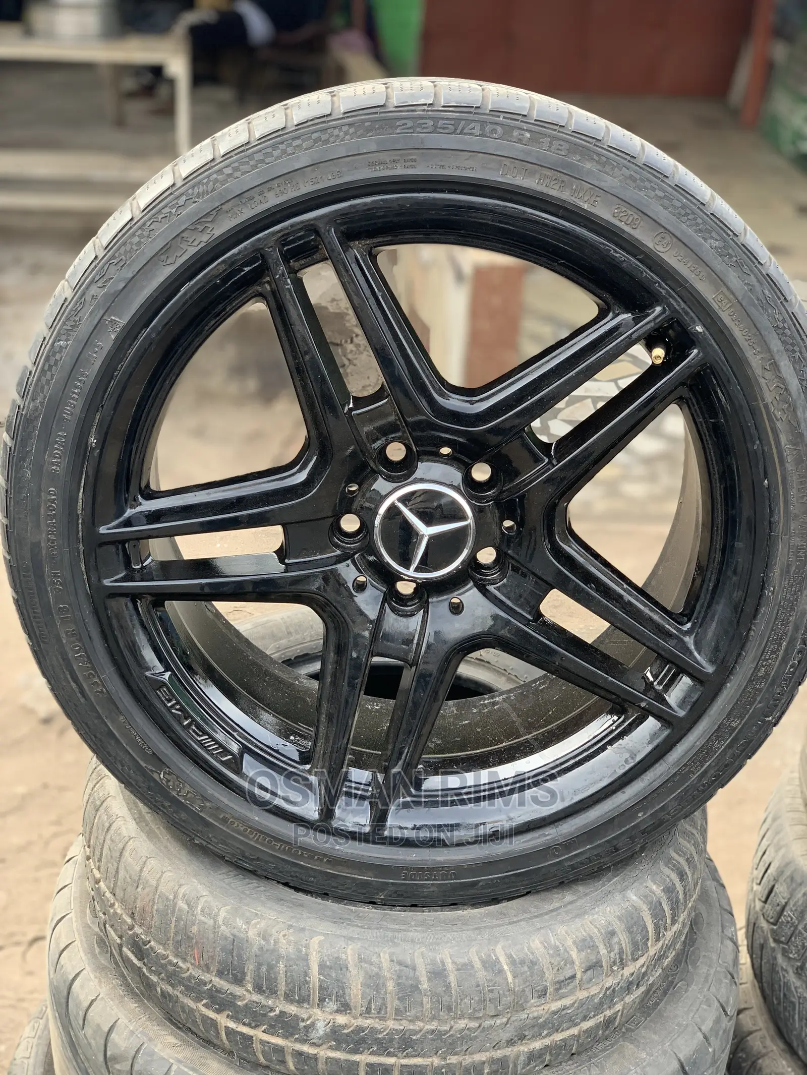 Mercedes Benz Rim 18 All Black