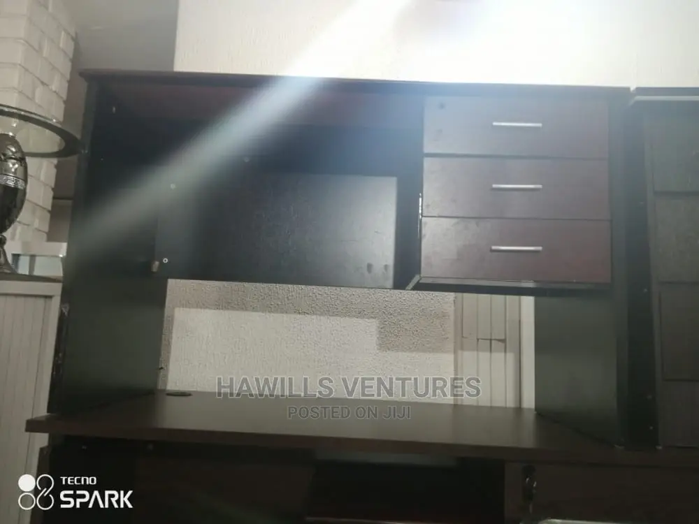 Black Office Desk