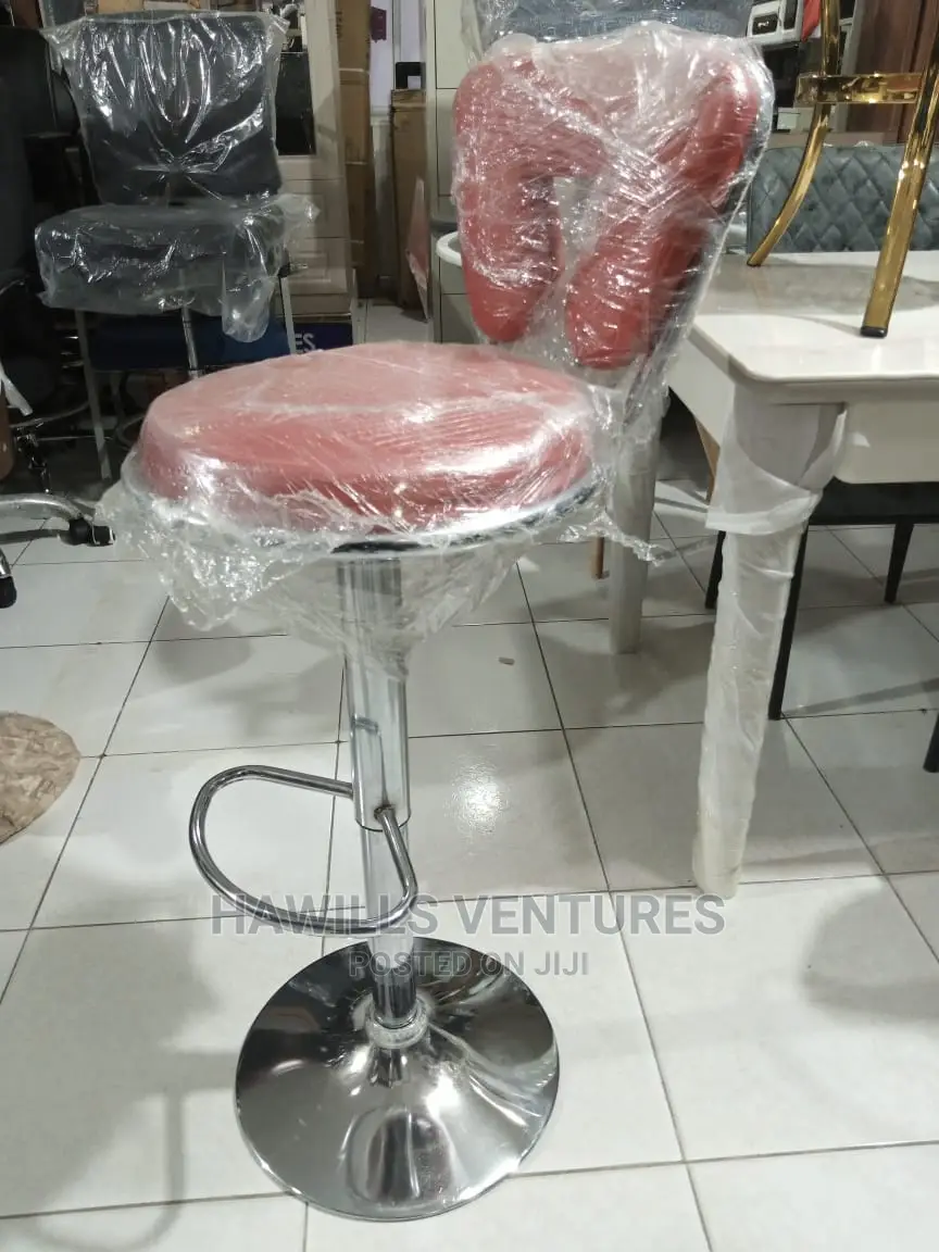 Red Bar Stool