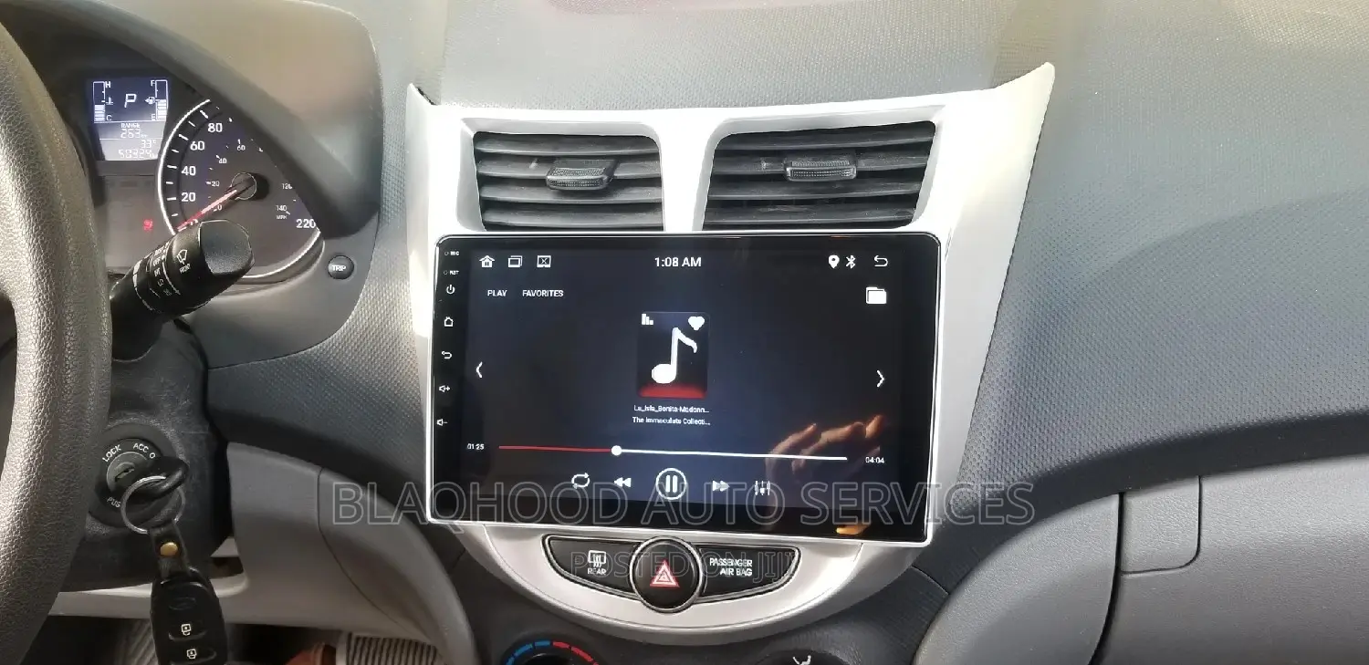 Hyundai Accent 2012-16 Fullscreen Android Car System Availab