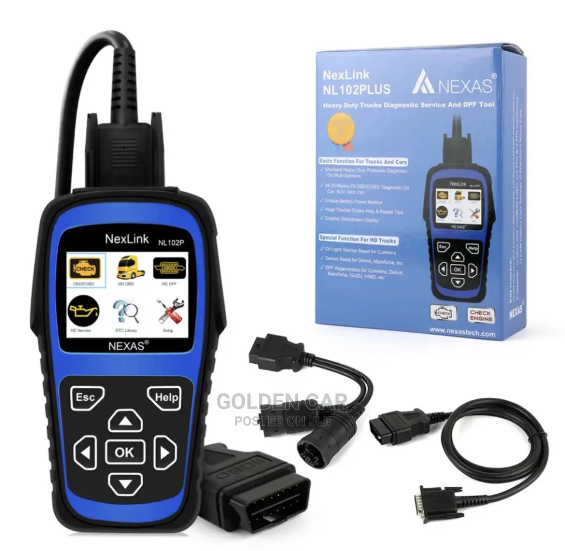 Nexas NL102P OBD2 Heavy Duty Truck Diagnostic Scanner