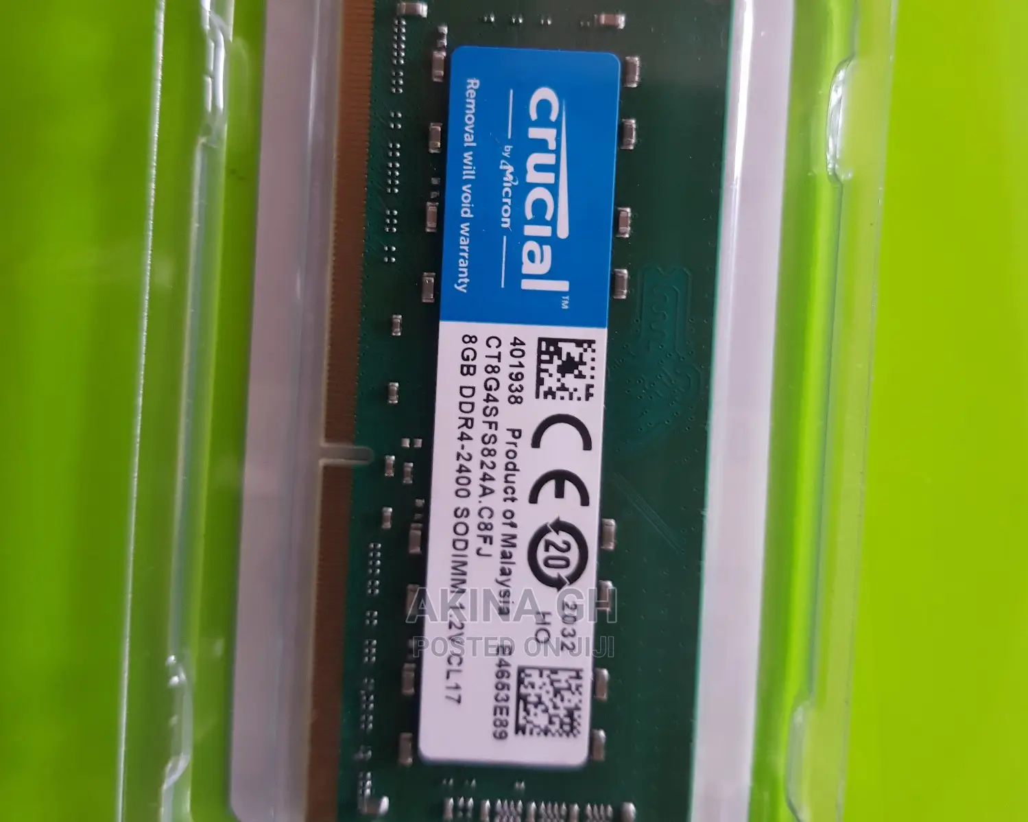 Crucial Ddr4 8gb Laptop Ram