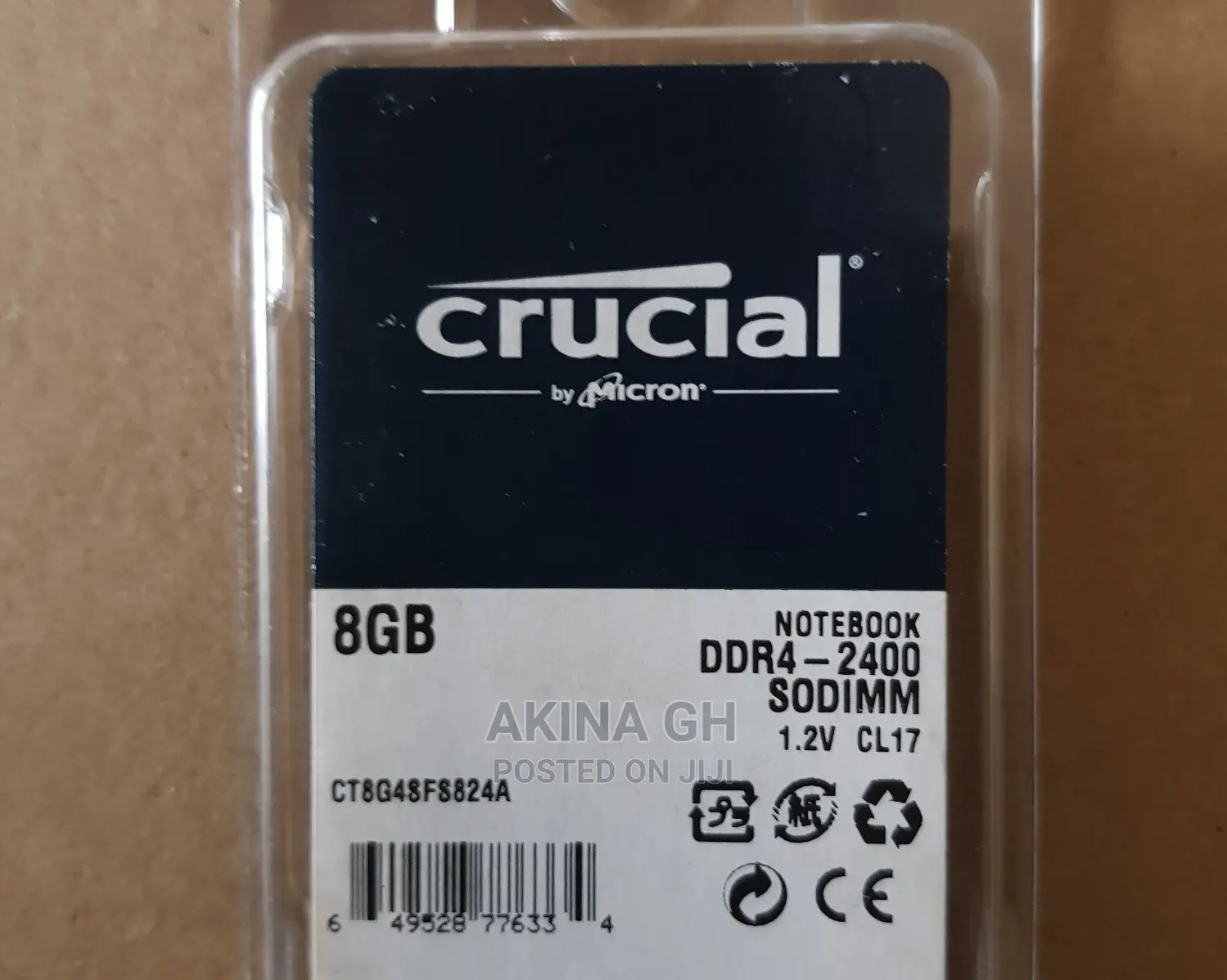 Crucial Ddr4 8gb Laptop Ram