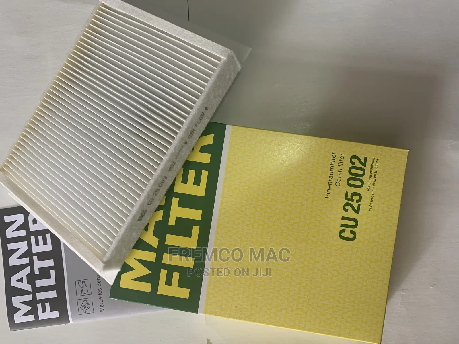 Cabin Air Filter (MANN) CU 25002