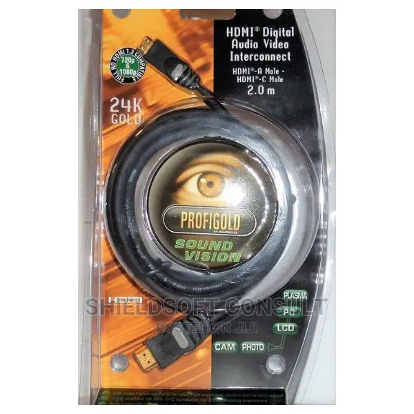 HDMI Digital Audio Video Interconnect [HDMI -A -HDMI - C] 2m