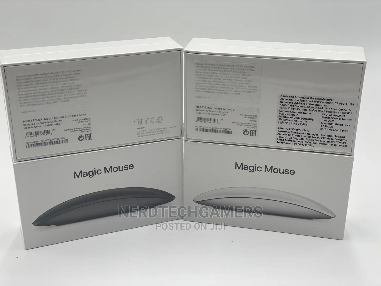 Apple Magic Mouse 2 (Wireless, Rechargable)