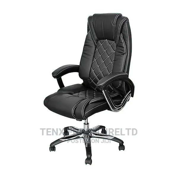 Office Chair With Armrest Black