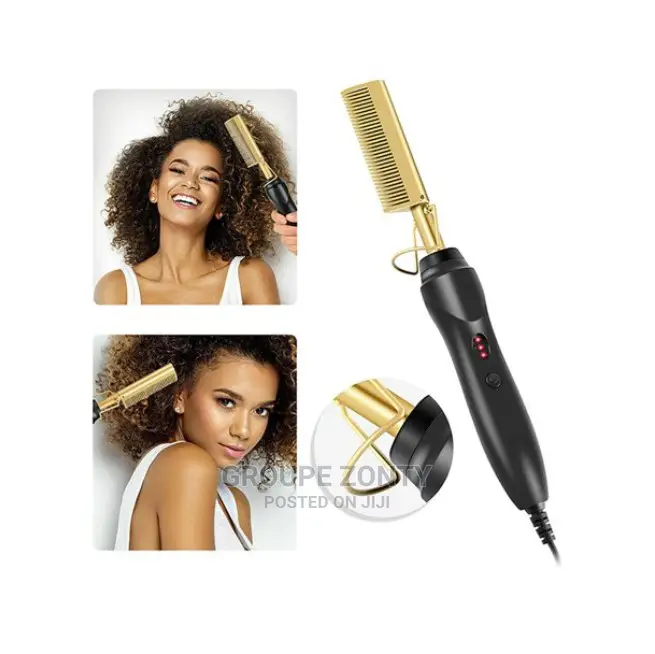 Hot Comb Electric Hair Straightner