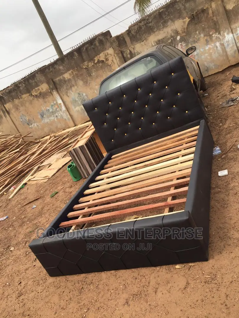 Quality Black Double Bed Frame