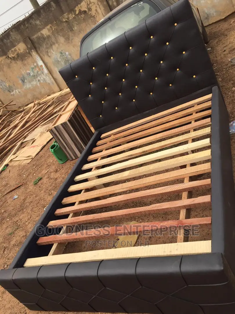 Quality Black Double Bed Frame