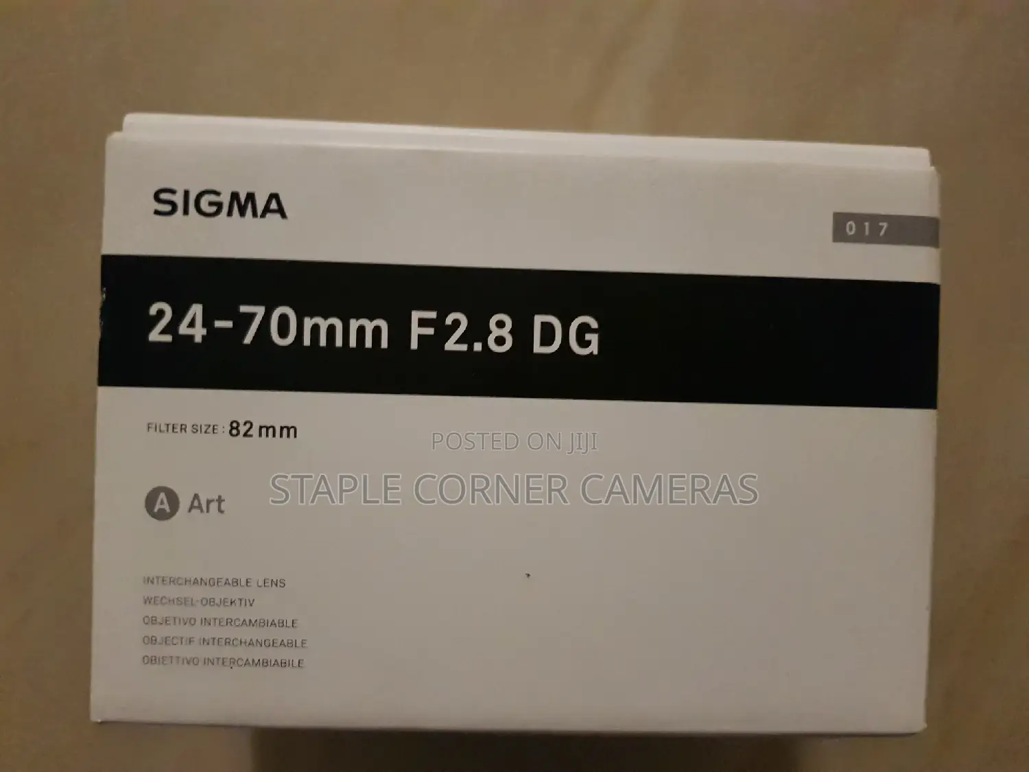 Sigma 24-70mm F/2.8 Art Lens (Nikon Fit)