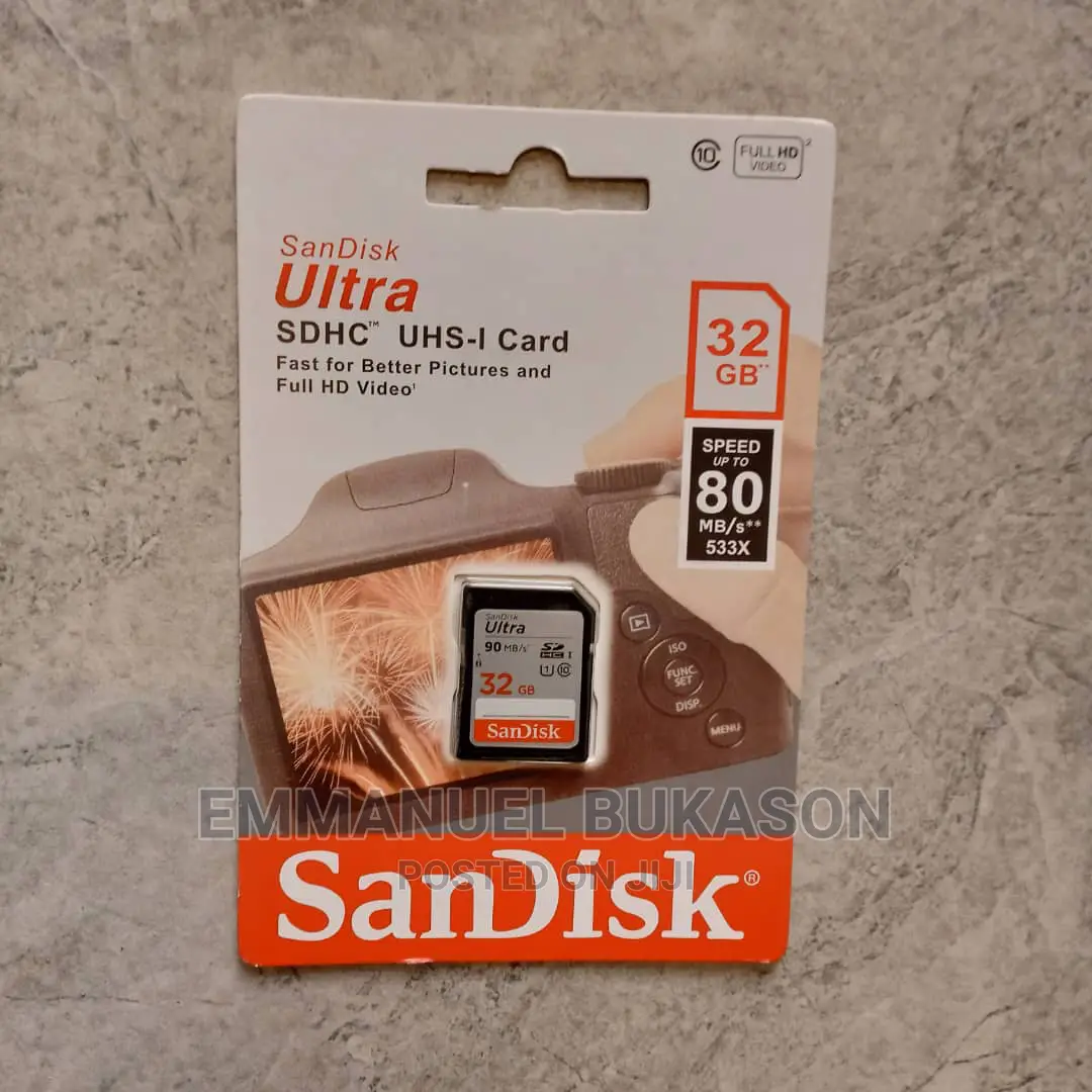 32gb Camera Memory