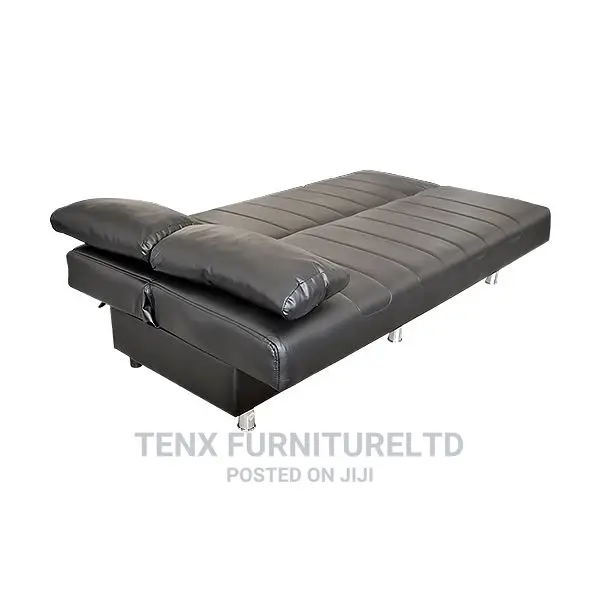 Sofa Bed With Chrome Plastic Legs