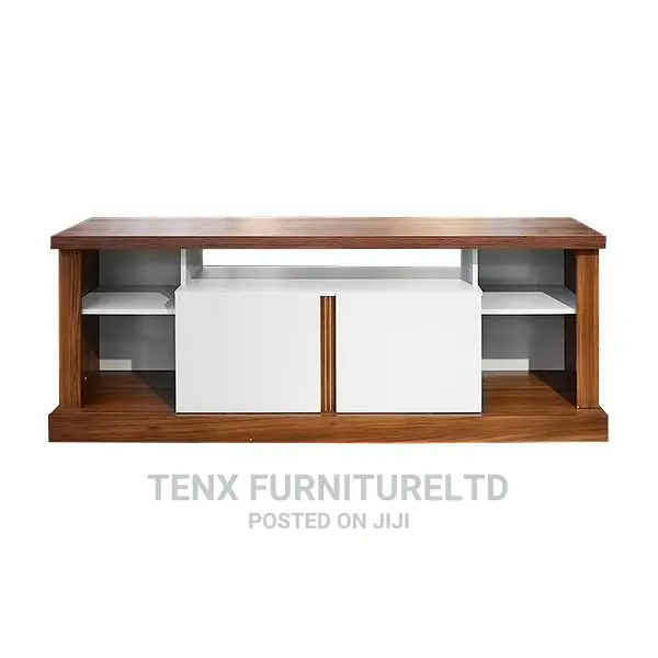 TV Rack (Jeri White and Walnut)