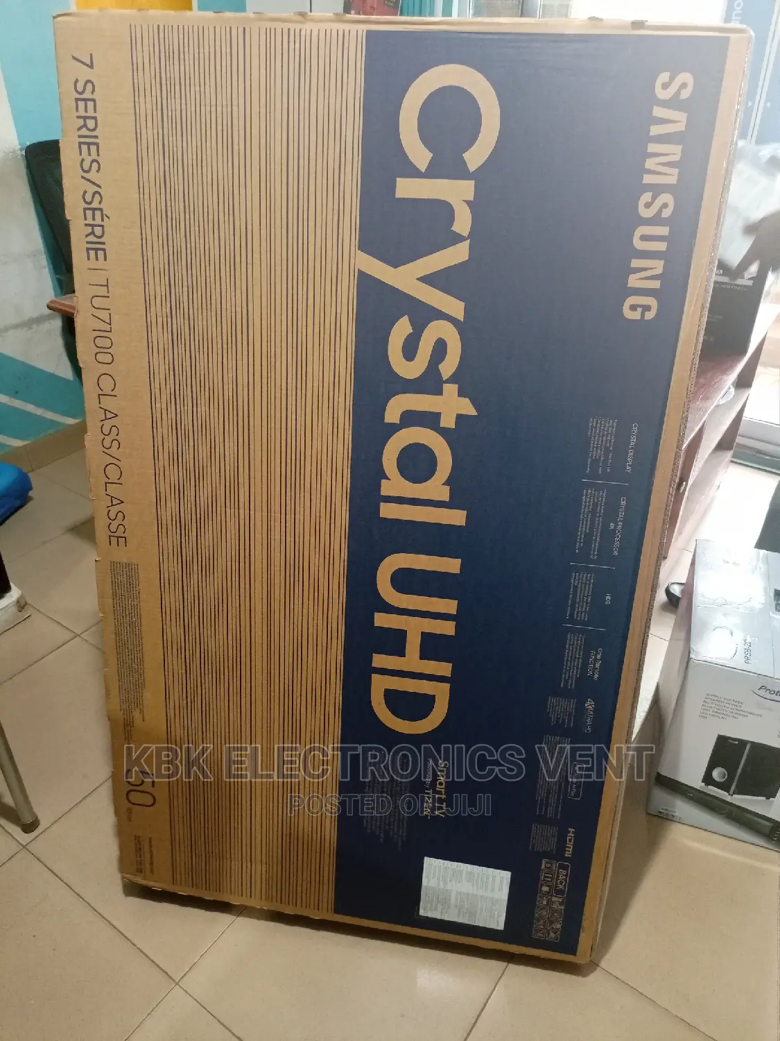 Samsung 50"(50AU7022)Smart UHD Bluetooth