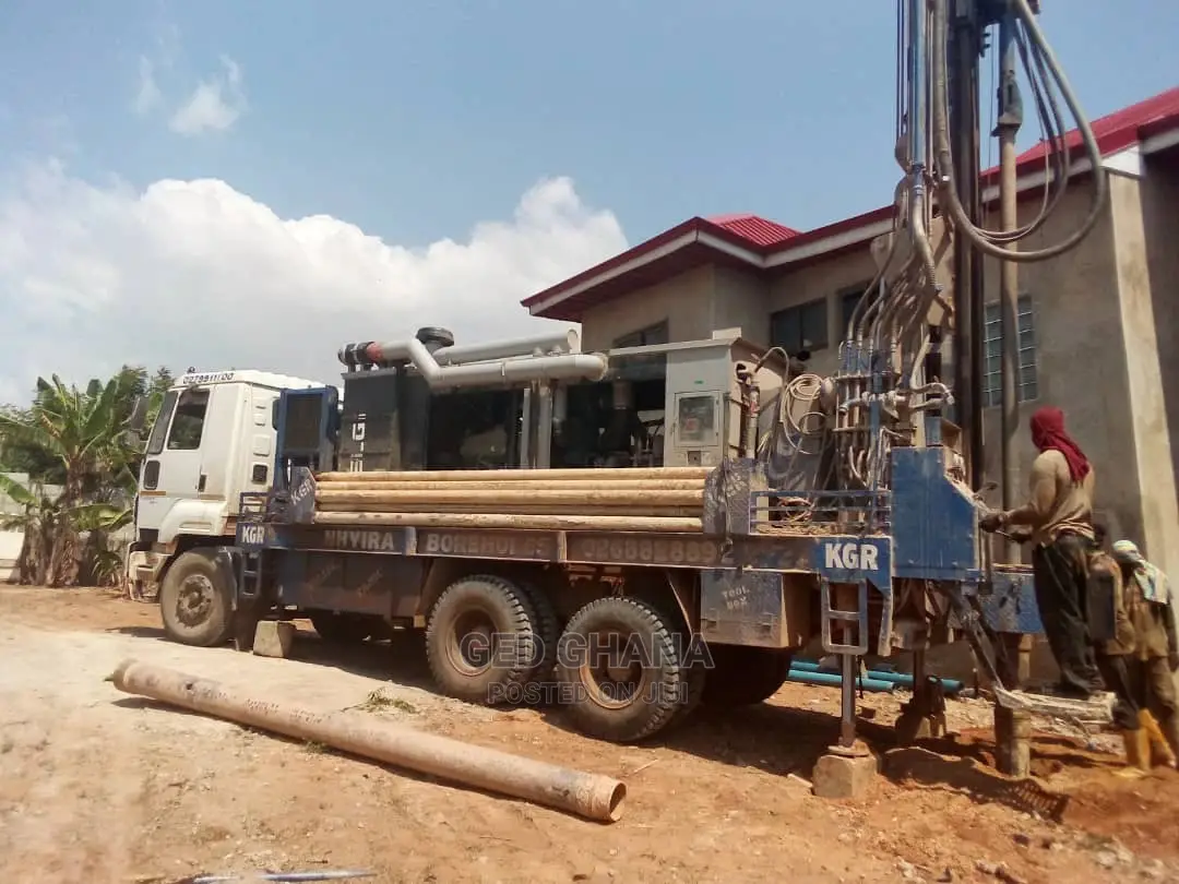Borehole Works in Kwahu, Afram Plains, Anyinam, Suhum
