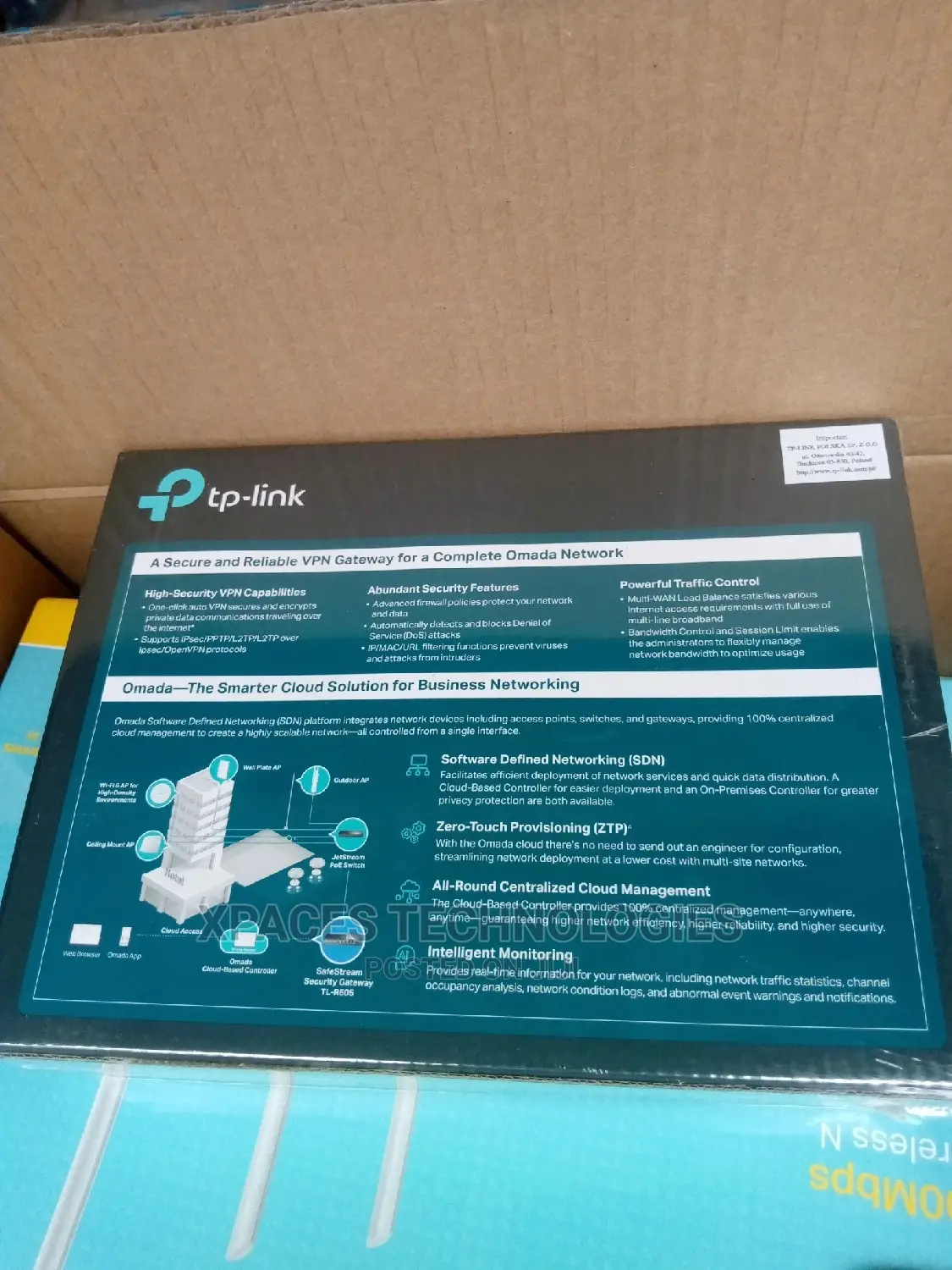 Tp-Link Er605 Omada 5-Port Gigabit Multi-Wan VPN Router