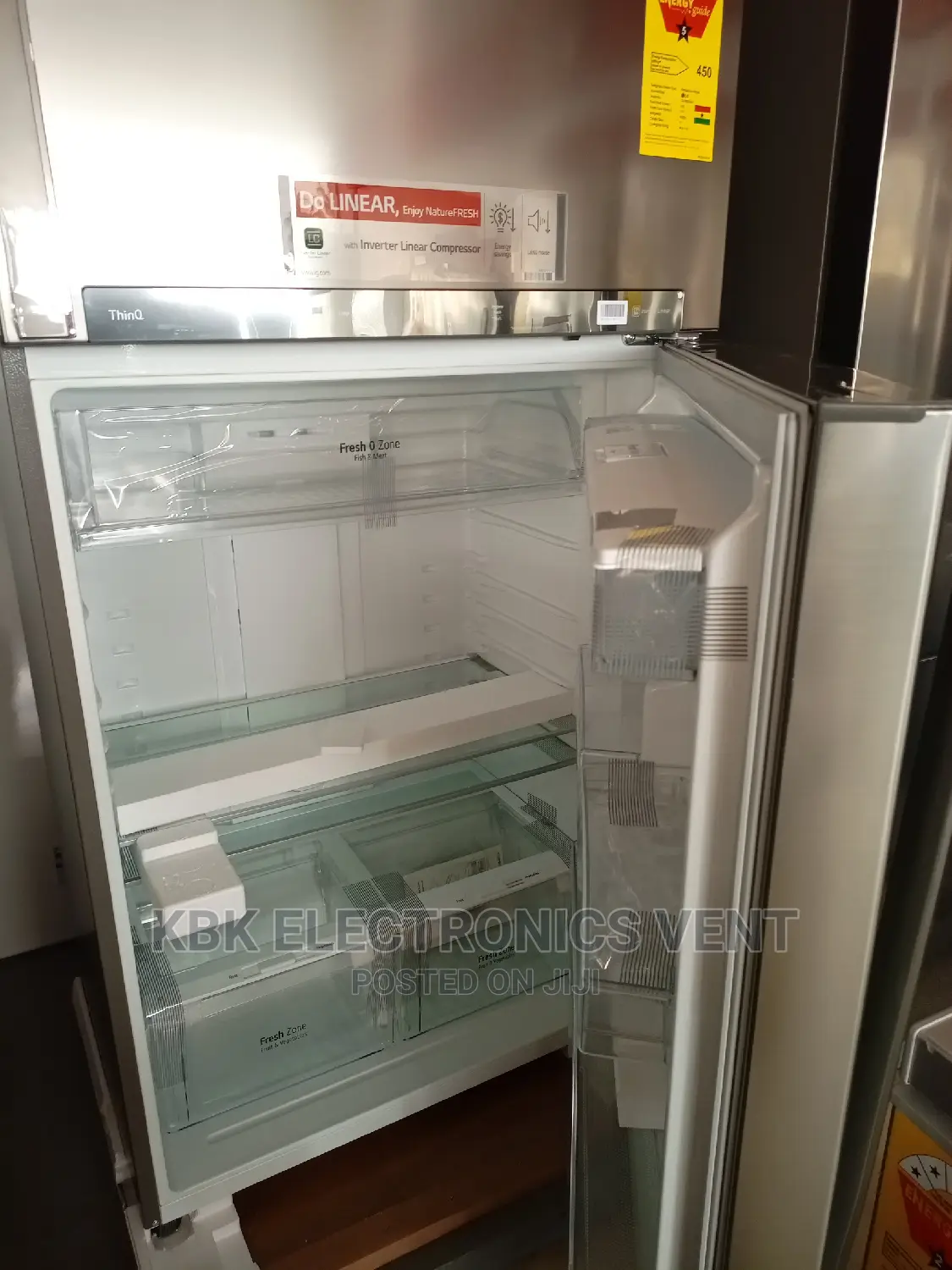 LG 610liter Double Door Fridge Water Dispenser