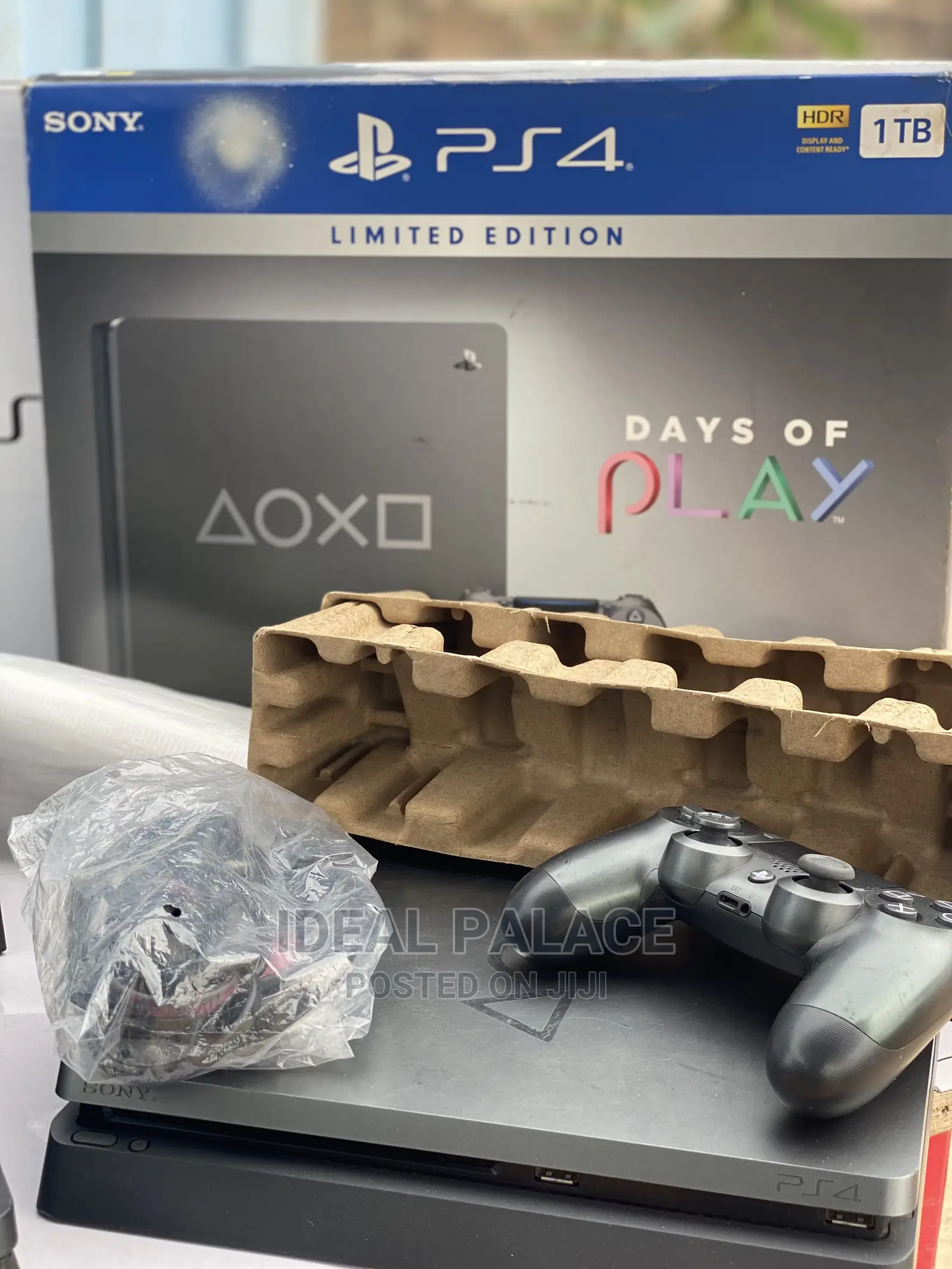 Playstation Consoles 4 Slim With Box