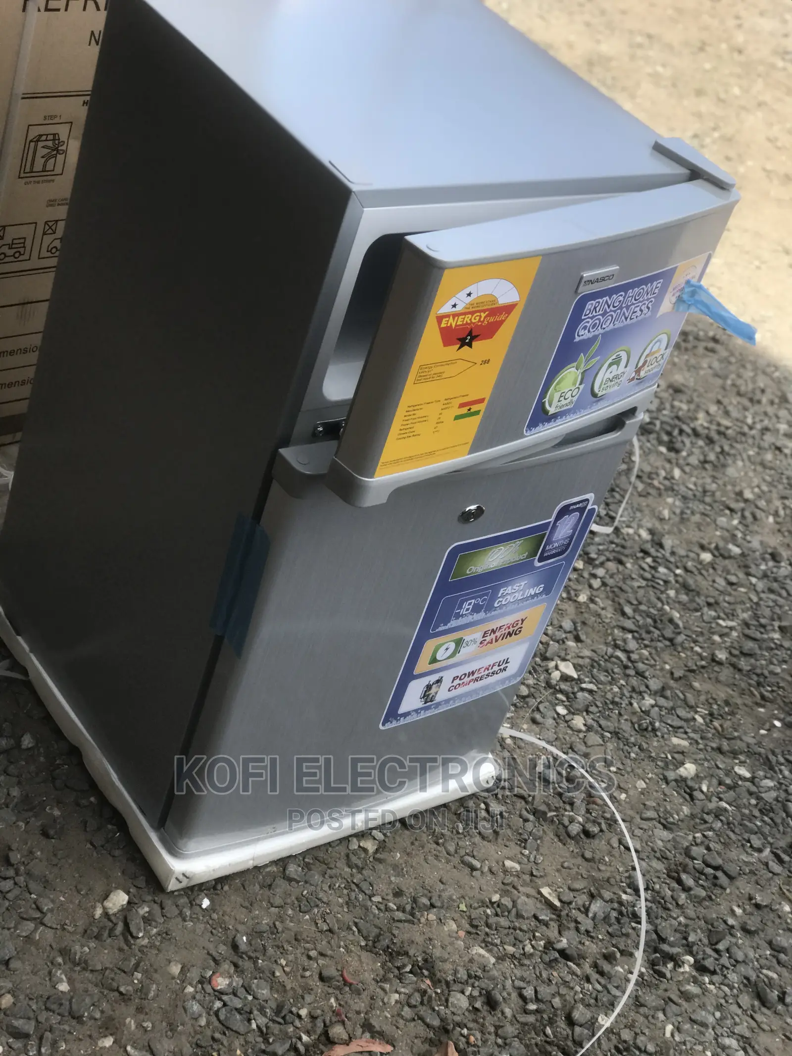 High Chilling Nasco 87ltr Double Door Top Freezer Nasf2-11s