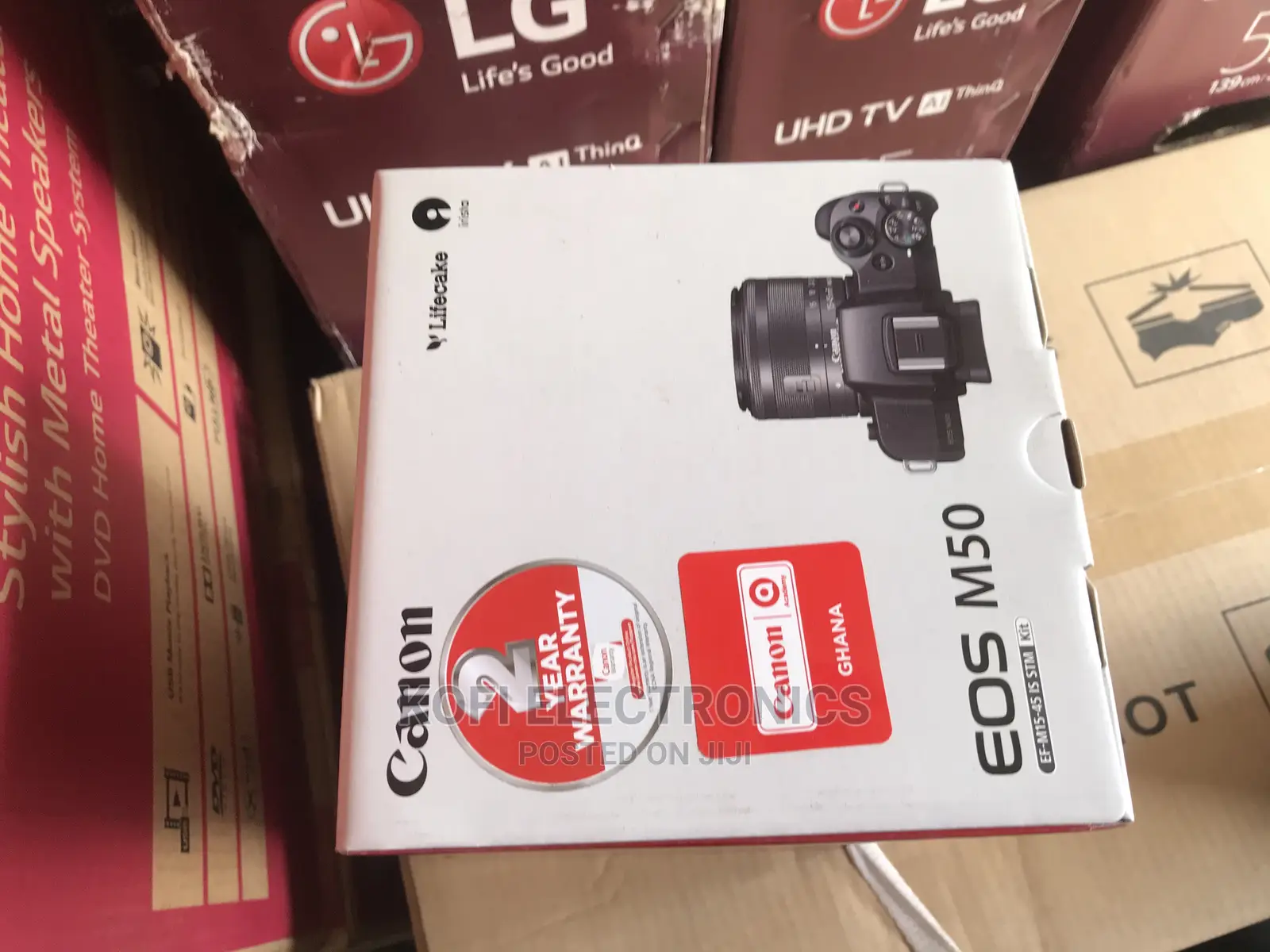 Sealed in Box Canon - EOS M50 Mirrorless Camera