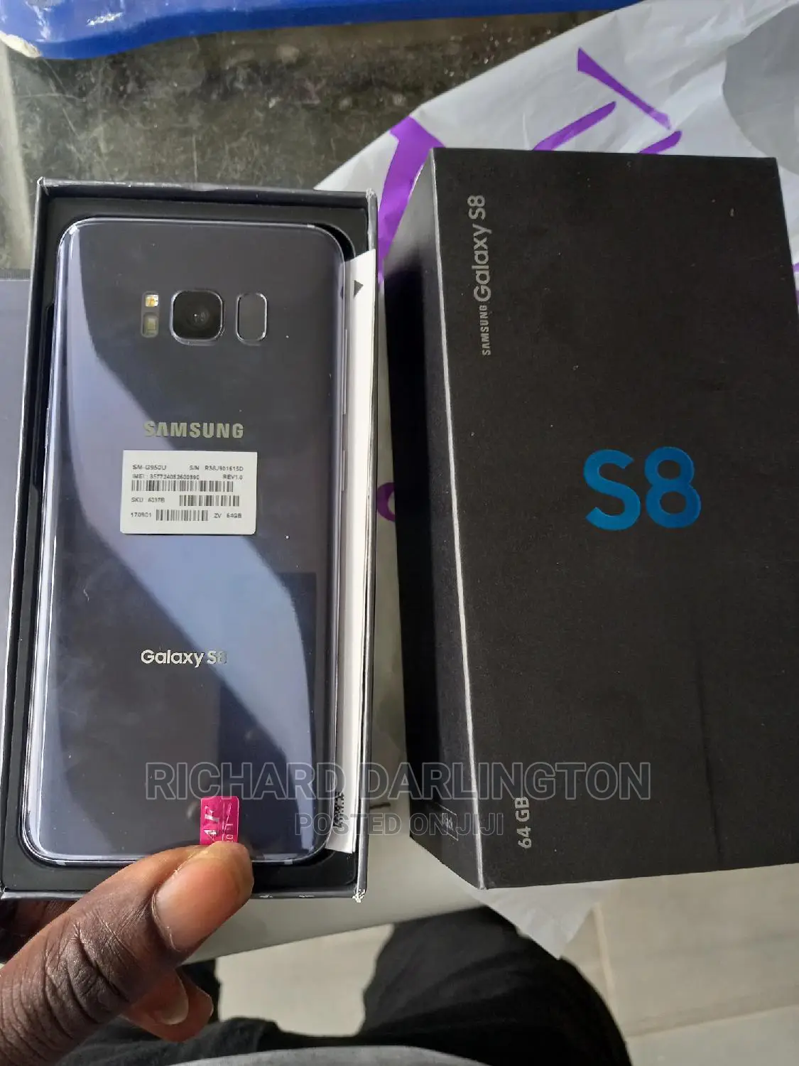 New Samsung Galaxy S8 64 GB Blue